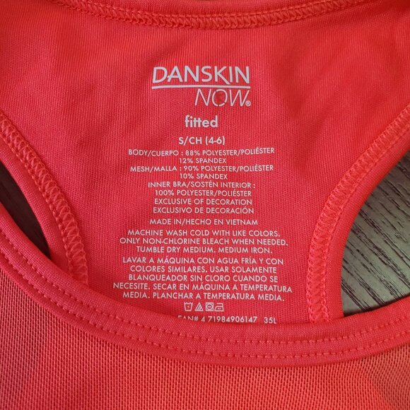 NWT Women's Danskin Now athletic tank size Small - Picture 2 of 4